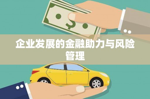 信宜企业发展的金融助力与风险管理