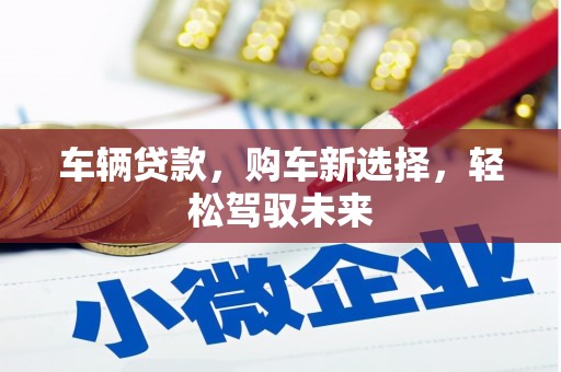 信宜车辆贷款，购车新选择，轻松驾驭未来