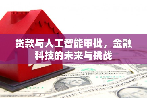 信宜贷款与人工智能审批，金融科技的未来与挑战