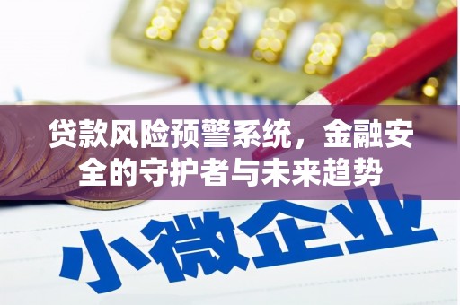 信宜贷款风险预警系统，金融安全的守护者与未来趋势