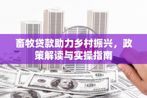信宜畜牧贷款助力乡村振兴，政策解读与实操指南