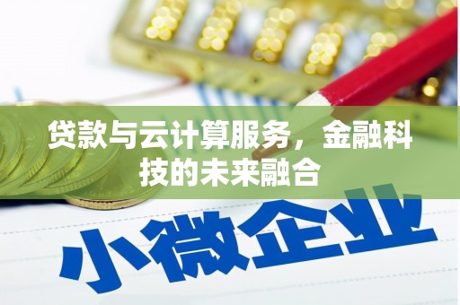 信宜贷款与云计算服务，金融科技的未来融合