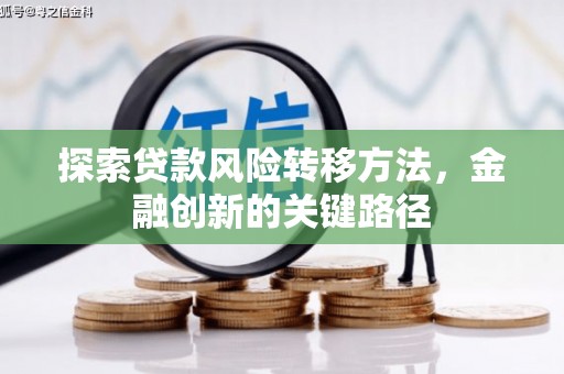 信宜探索贷款风险转移方法，金融创新的关键路径