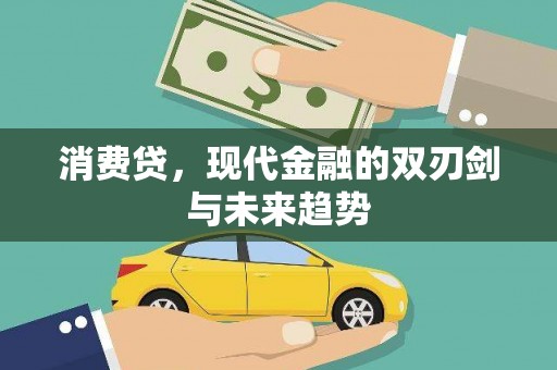 信宜消费贷，现代金融的双刃剑与未来趋势